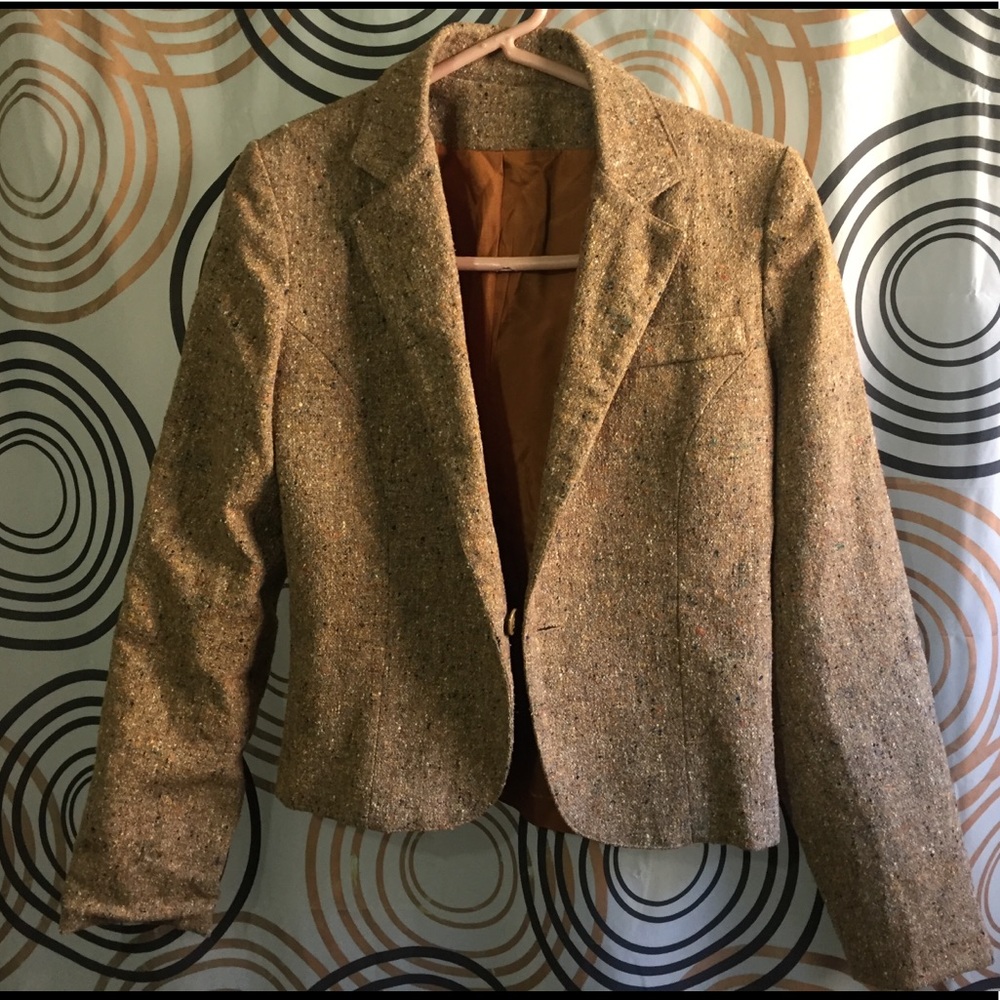 Happy Legs Vintage Crop Blazer Sz S